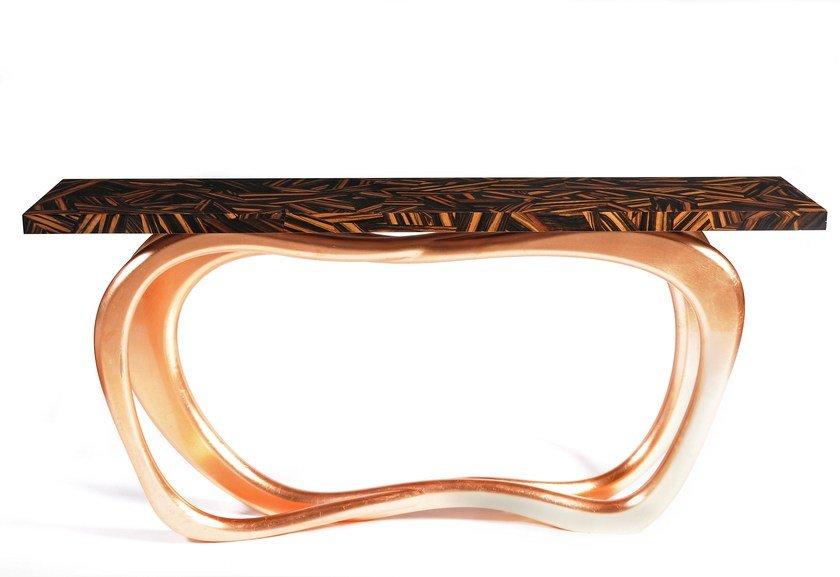 Rectangular wooden console table | Infinity by Boca Do Lobo