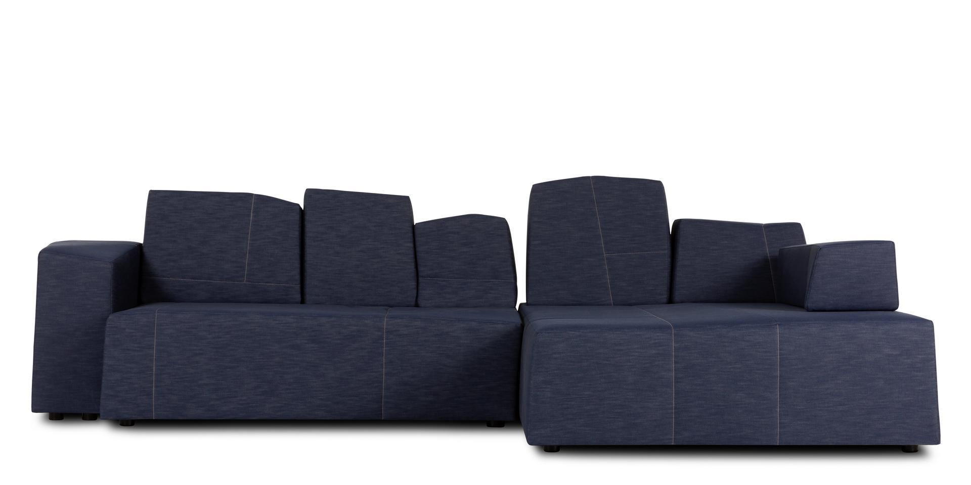 Sectional modular fabric sofa | Something Like This by Moooi