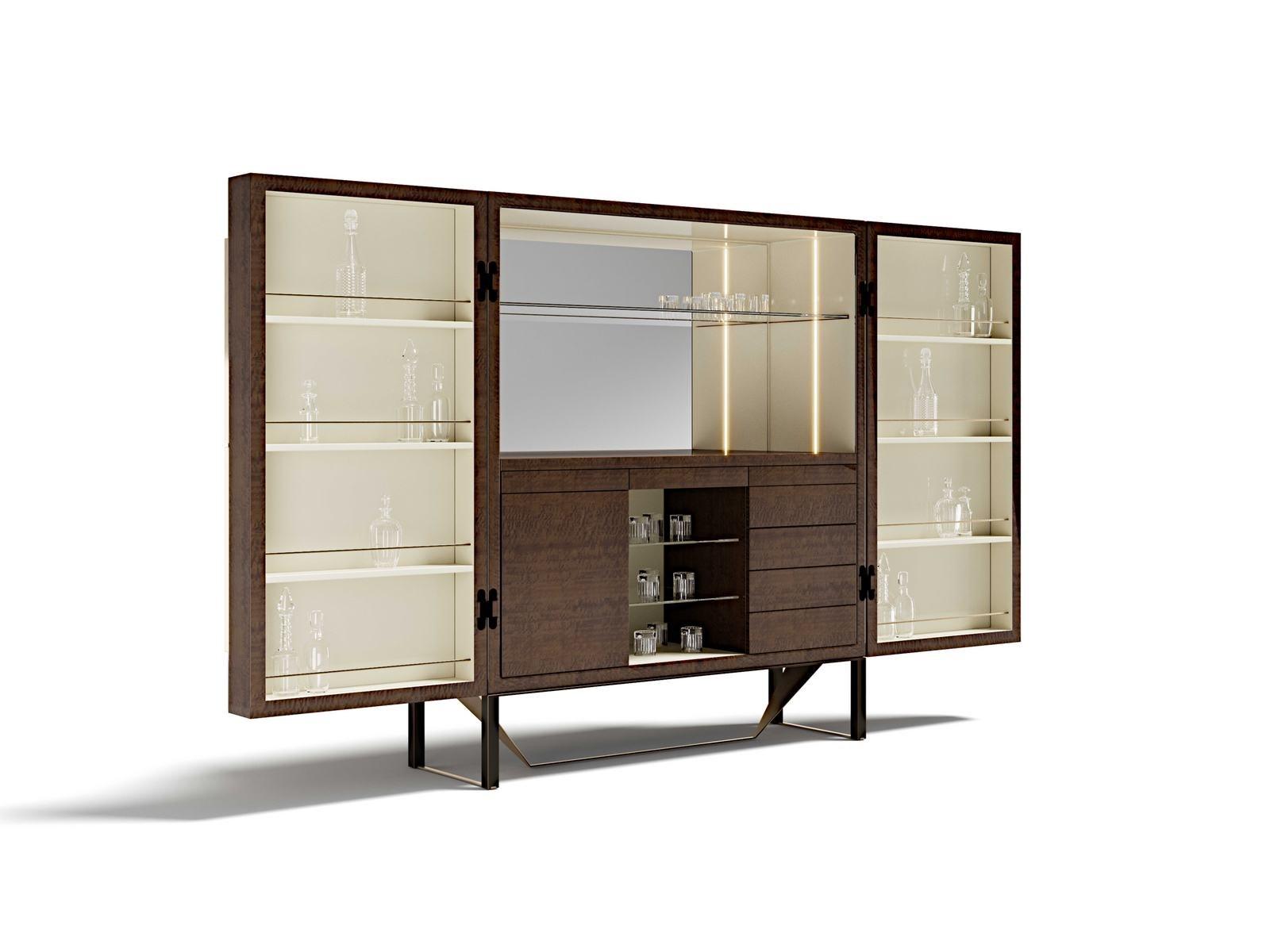 Wooden bar cabinet | Prisma by Capital Collection