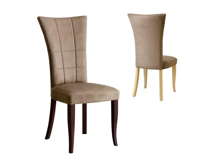 Upholstered high-back fabric chair | Richmond Upon Thames by Barnini Oseo