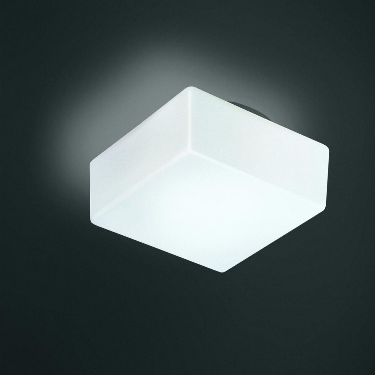 Blown glass wall lamp / ceiling lamp | Quadra by Nemo