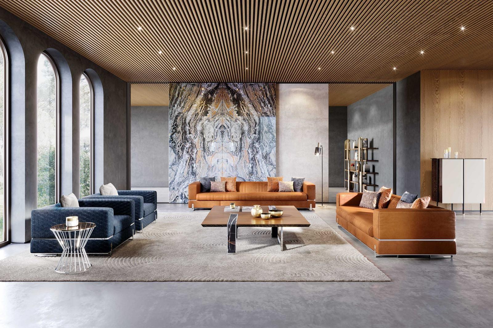 Fabric armchair with armrests | Grand by Capital Collection