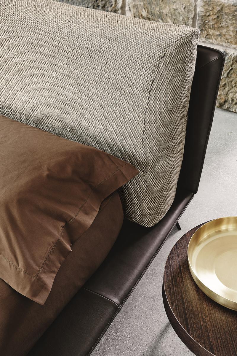 Bed with upholstered headboard | Kanaha by Ditre Italia