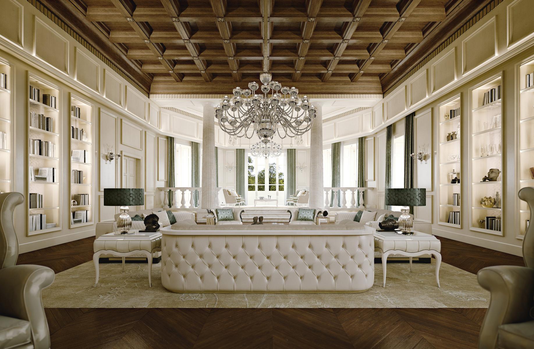 4 seater velvet sofa | Cocò by Bruno Zampa