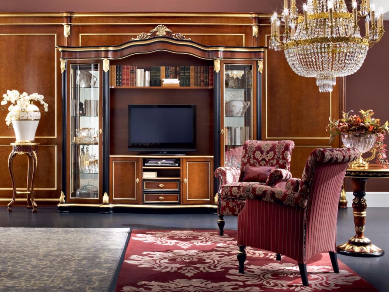 Fabric armchair with armrests | 13434 by Modenese Gastone