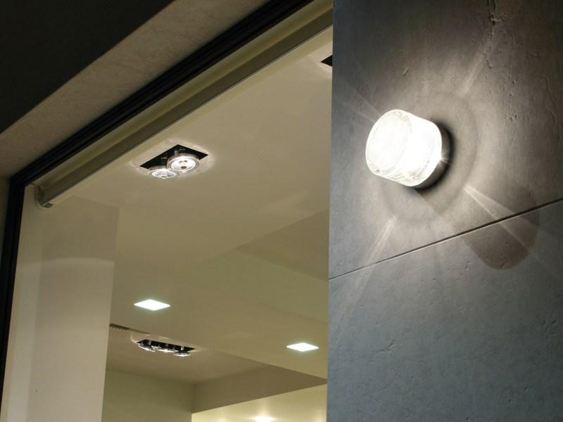 Glass ceiling lamp | Jazz by Fabbian