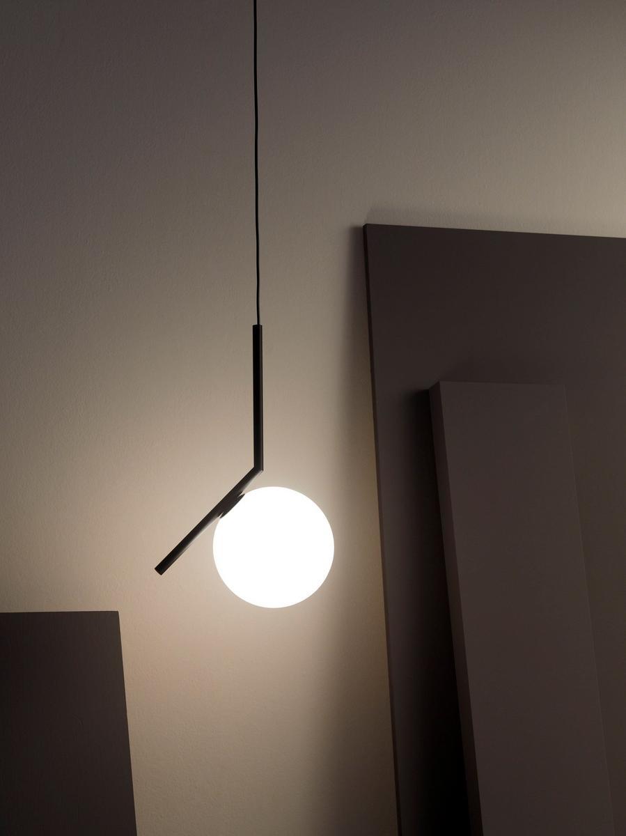 Brass pendant lamp | Ic Lights S1 by Flos