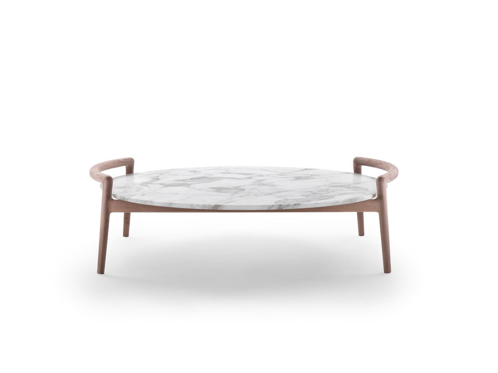 Round coffee table | Ascanio by Flexform