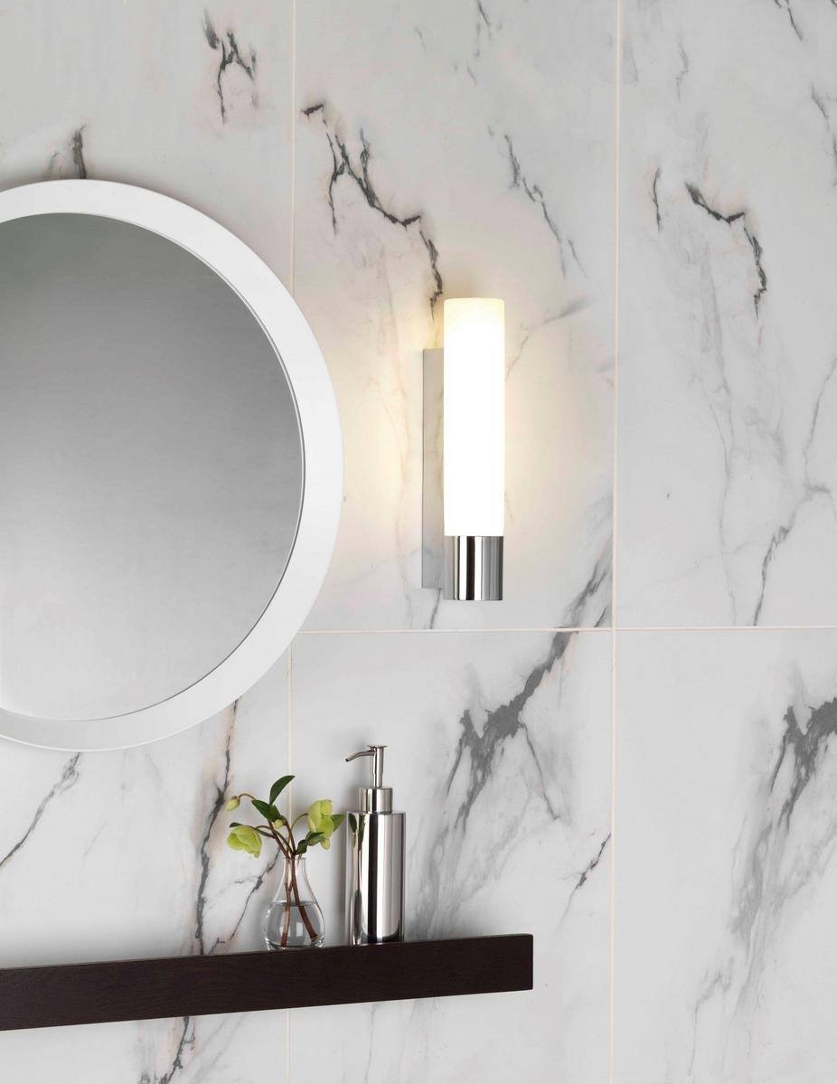 LED wall lamp in zinc and glass. | Kyoto by Astro lighting