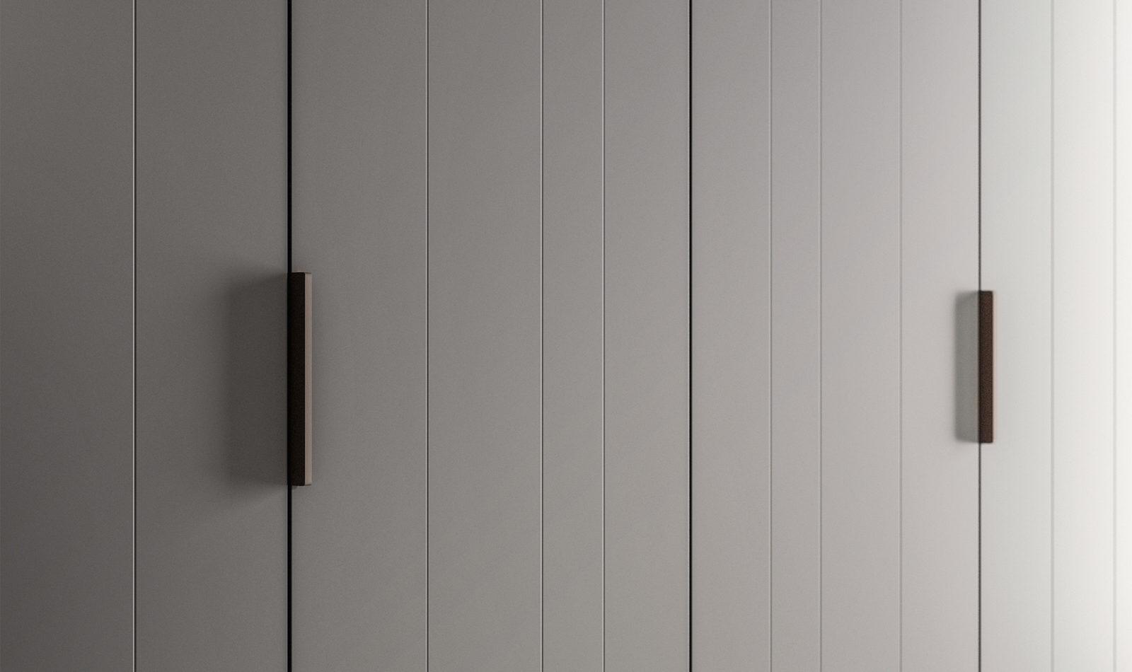 Modular lacquered wardrobe with coplanar doors | Rain by ALF Dafre
