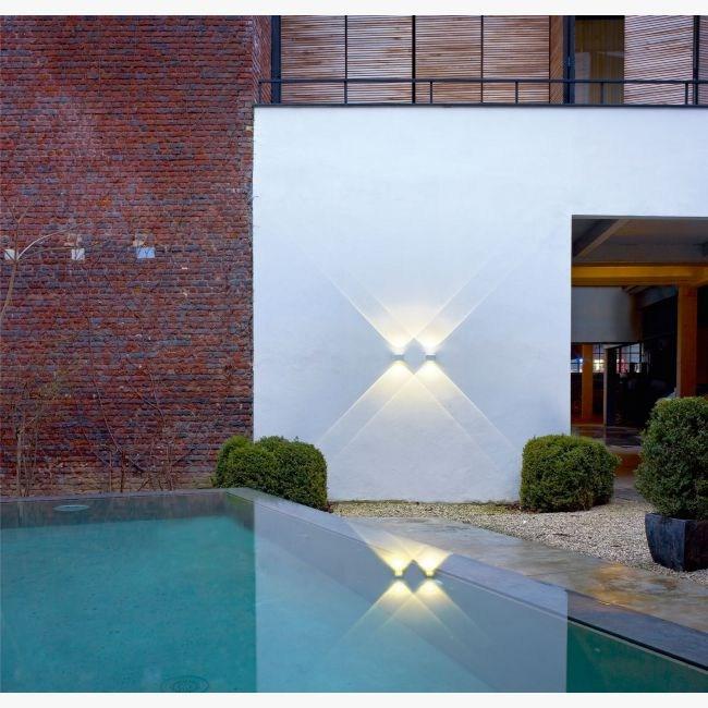 LED Outdoor wall Lamp | Vision Out Led Ww by Delta light