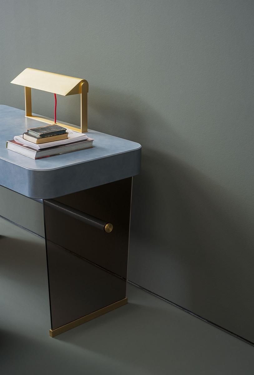 Rectangular writing desk with drawers | Hazel by Baxter