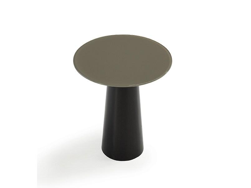 Round glass table | Totem by Sovet
