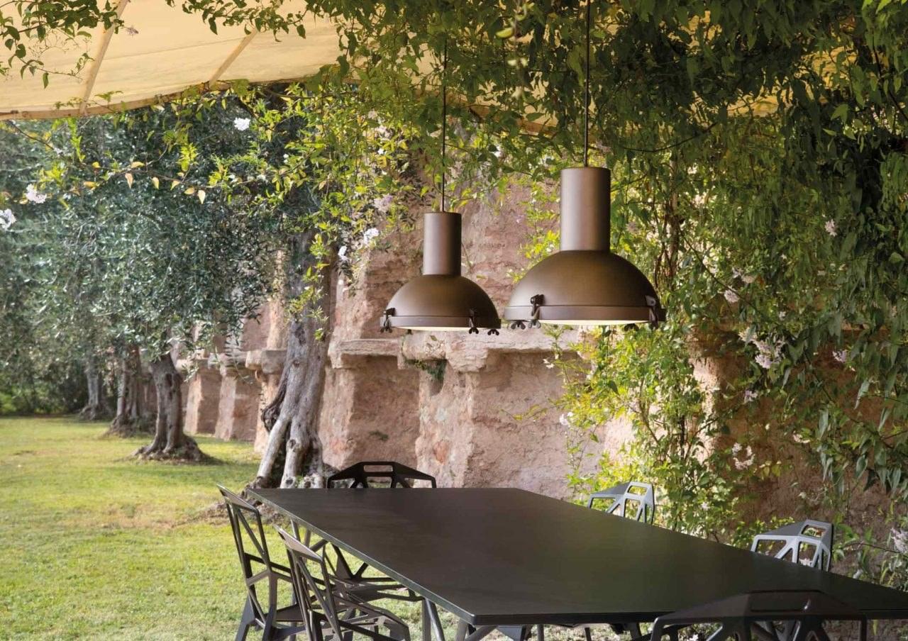 LED swivel aluminium pendant lamp | Projecteur 365 by Nemo