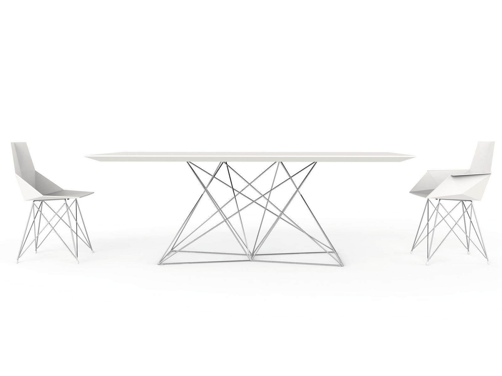 Rectangular HPL table | Faz by Vondom