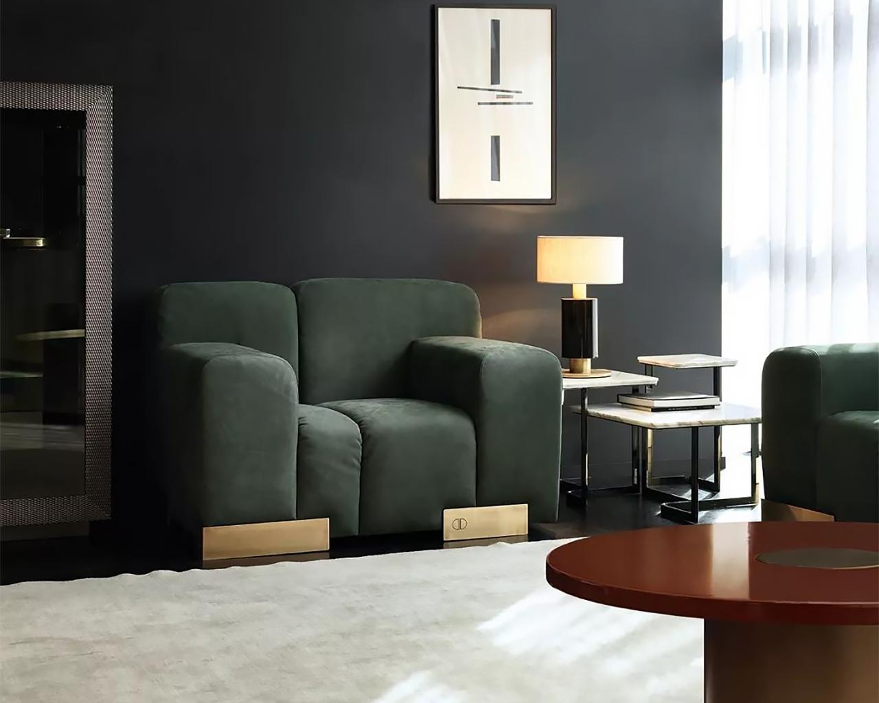 Leather armchair | Leo by Daytona