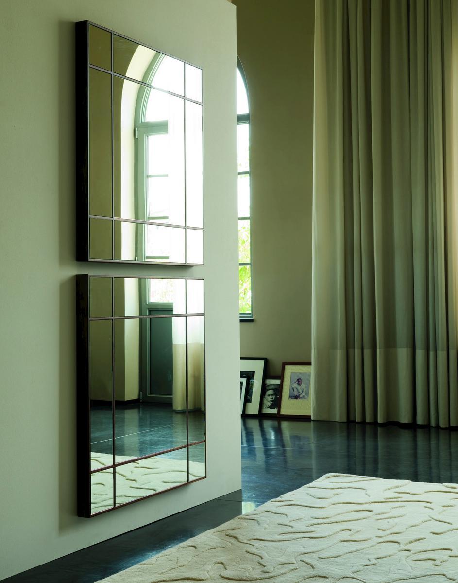 Square wall-mounted mirror | Four Season by Porada