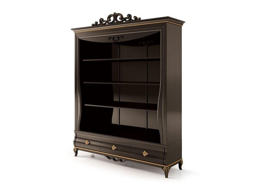 Open wooden bookcase | 5025 by Carpanese home