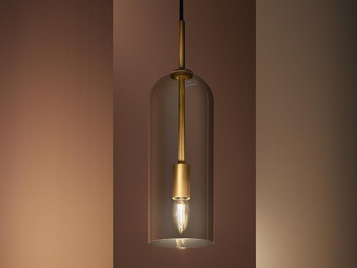 Glass pendant lamp | Glam by Leds C4