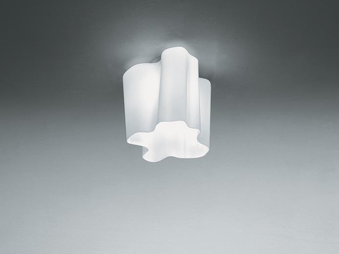 Blown glass ceiling lamp | Logico by Artemide