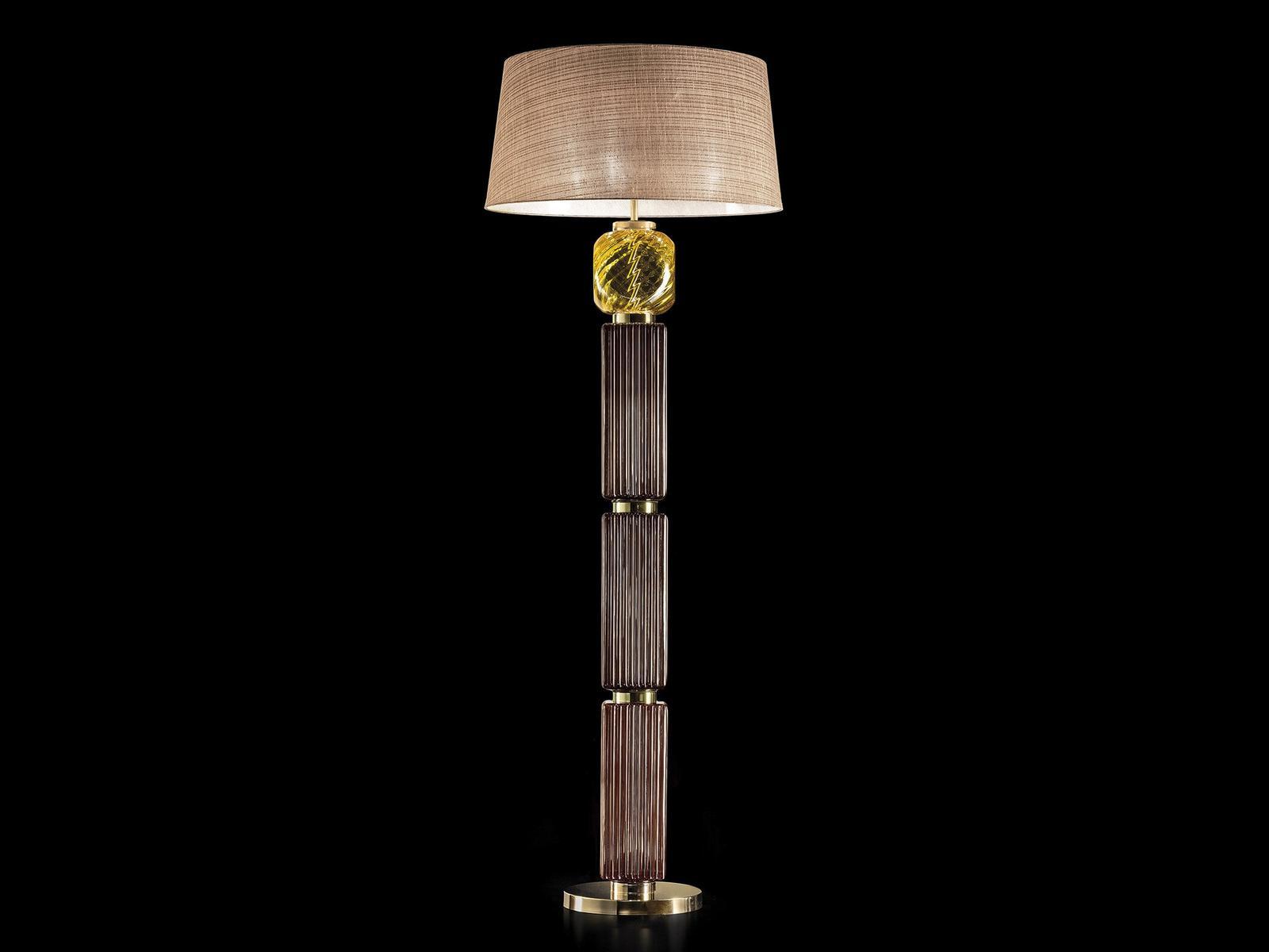 LED blown glass floor lamp | Matilda 8173/p3 by Italamp