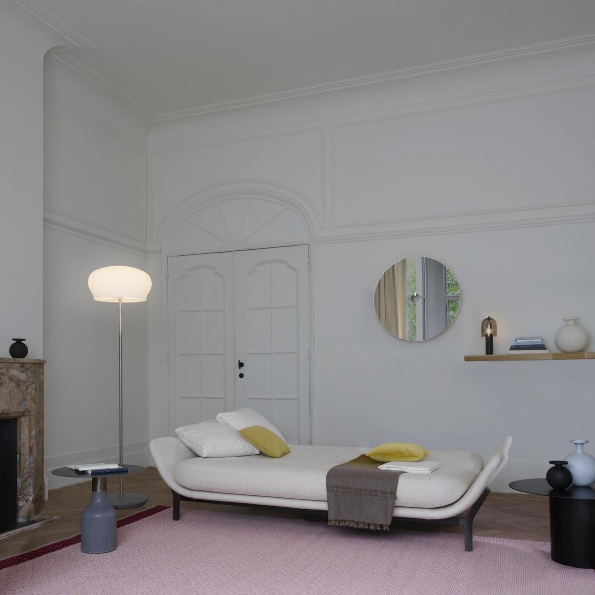 3 seater fabric sofa bed with removable cover | Clam by Ligne Roset