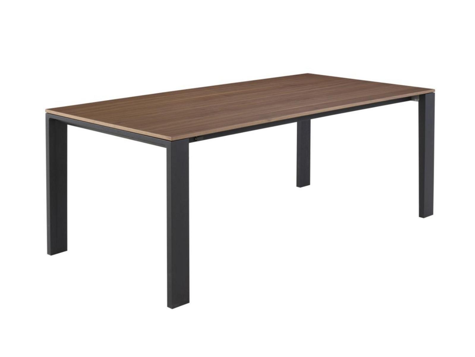 Extending rectangular wooden dining table | Naïa by Ligne Roset