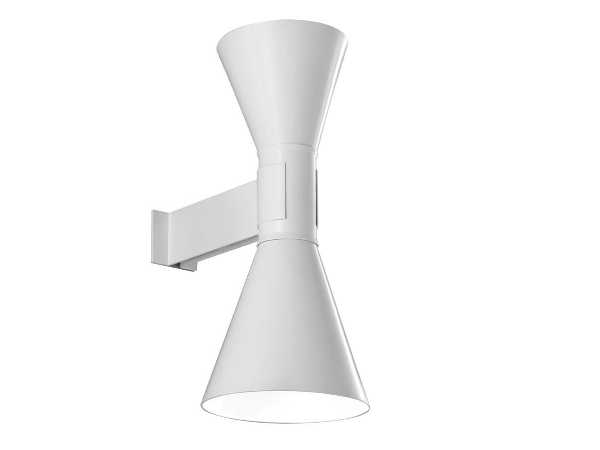 Direct-indirect light aluminium wall light | Applique De Marseille by Nemo