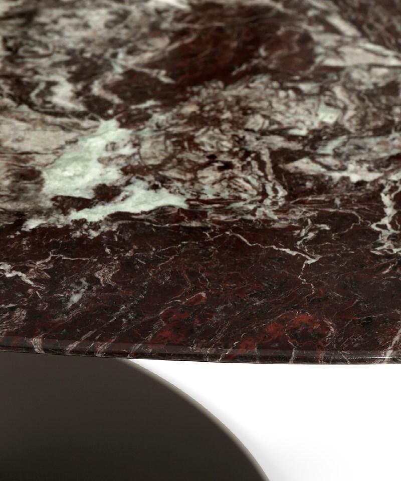 Oval marble coffee table | Saar by Borzalino