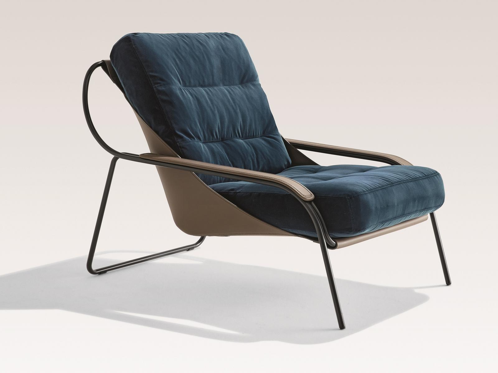 Upholstered fabric Chaise longue | Maggiolina by Zanotta