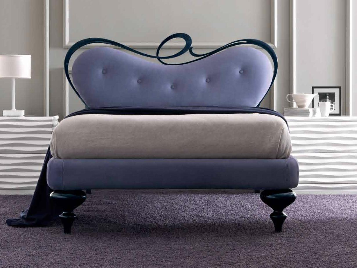 Full size bed with upholstered headboard | Romeo by Corte Zari