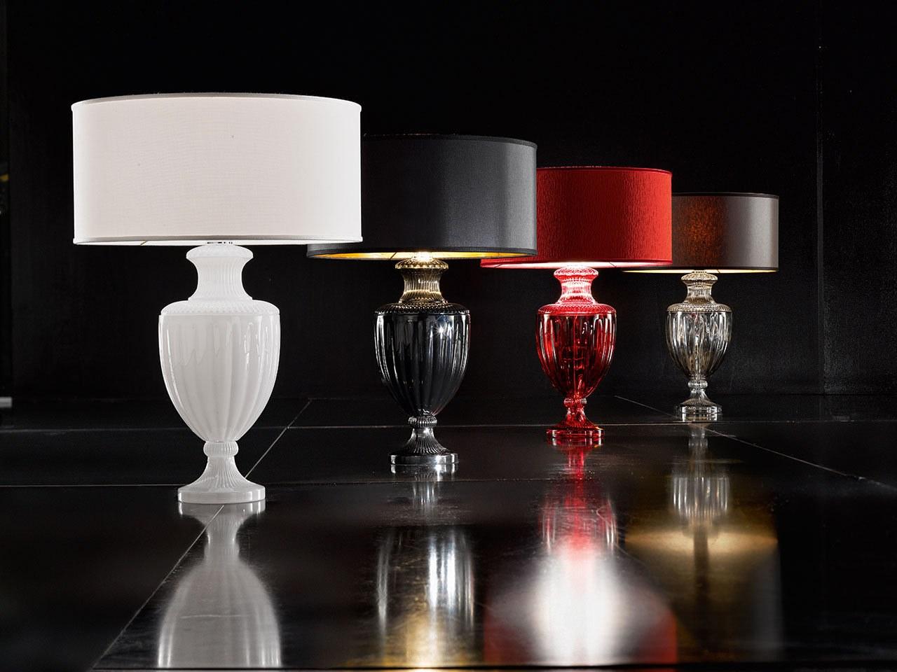 Indirect light crystal table lamp | 8062 by Italamp