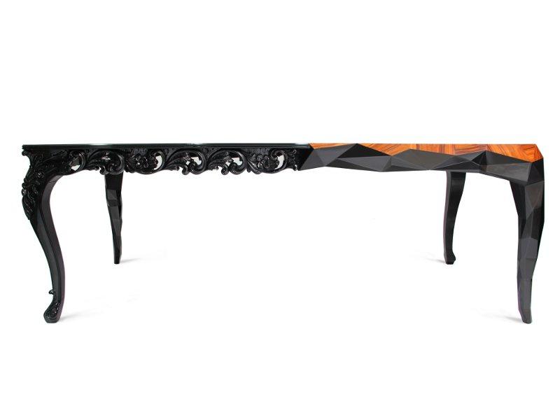 Rectangular rosewood dining table | Royal by Boca Do Lobo