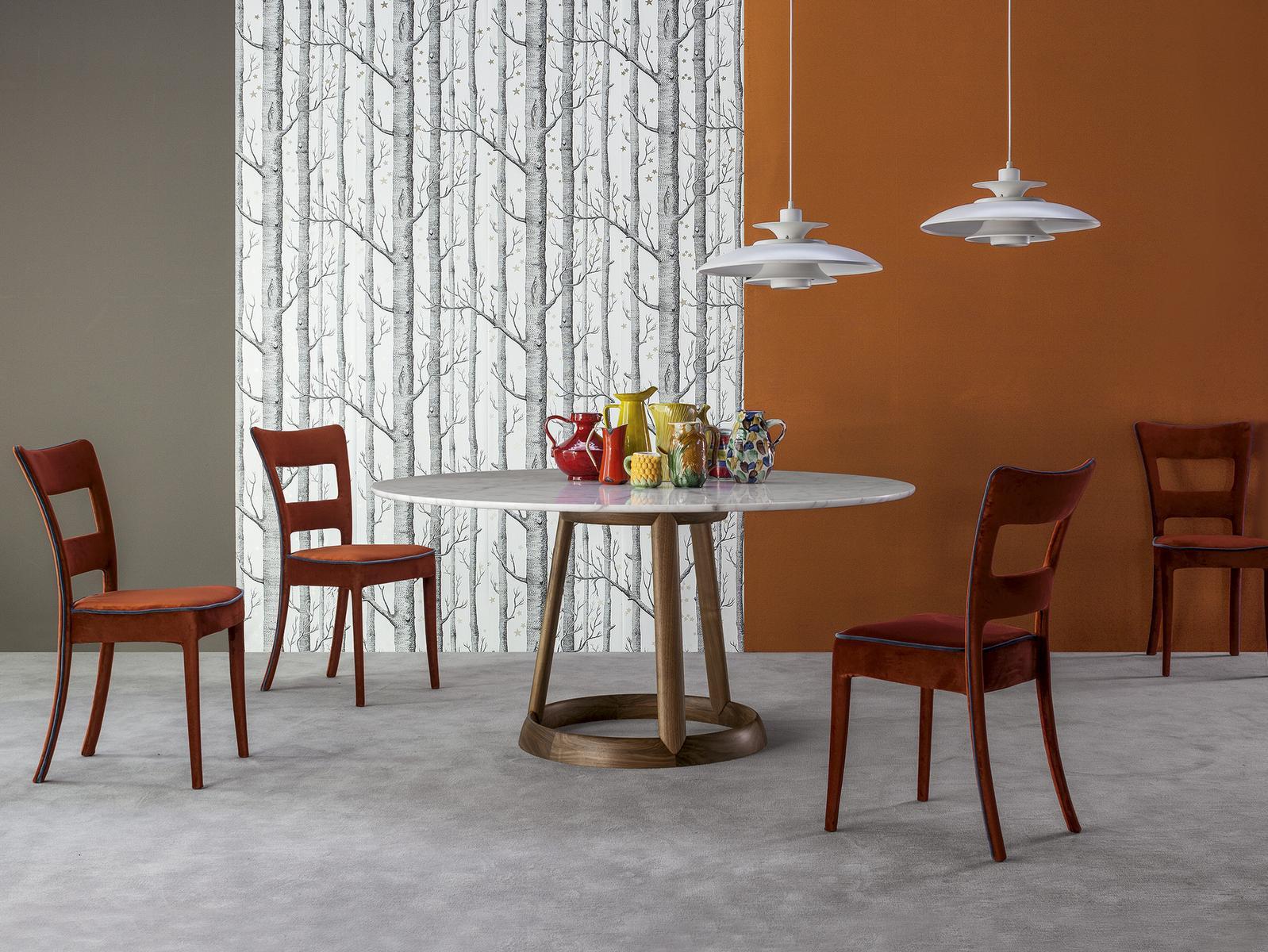 Round marble table | Greeny by Bonaldo