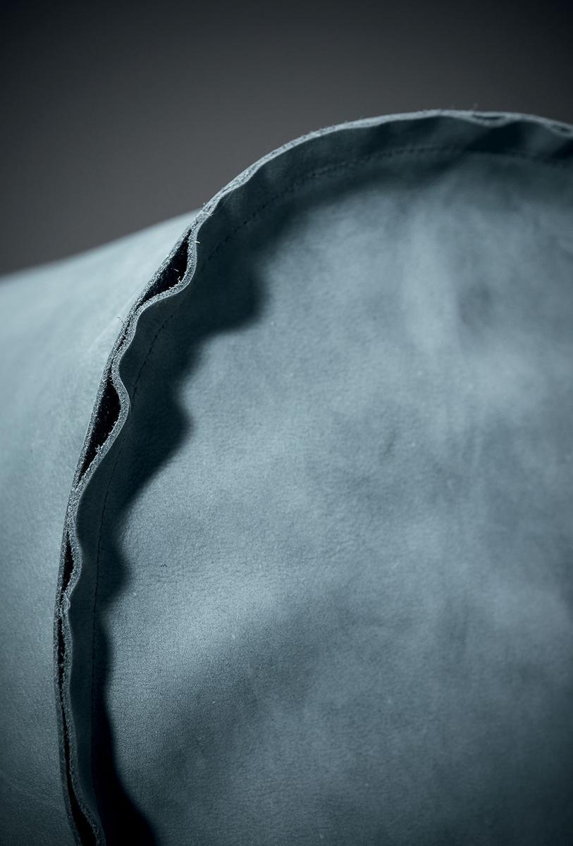 Leather armchair with armrests | Housse by Baxter