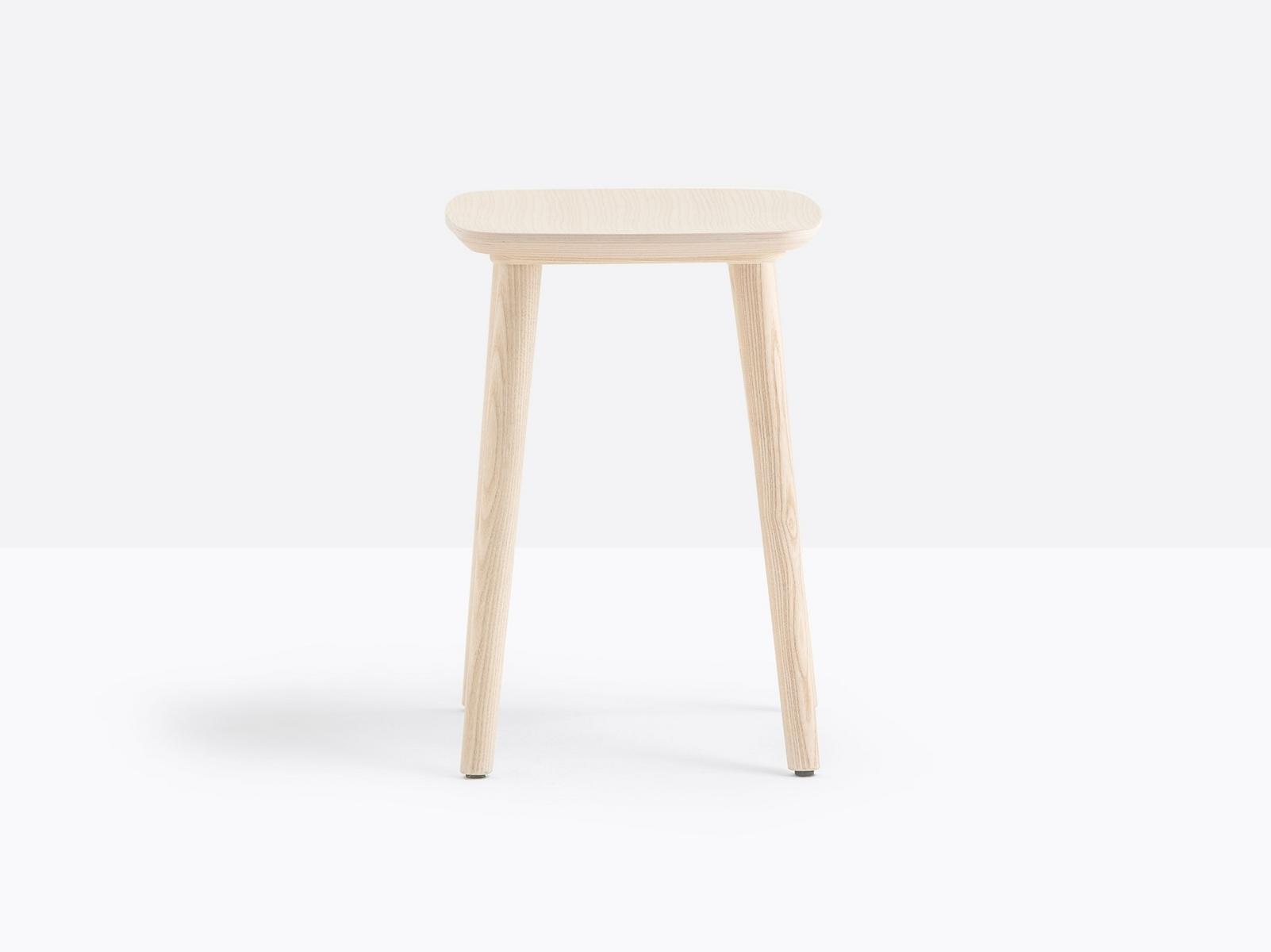 Wooden stool | Babila 2703 by Pedrali