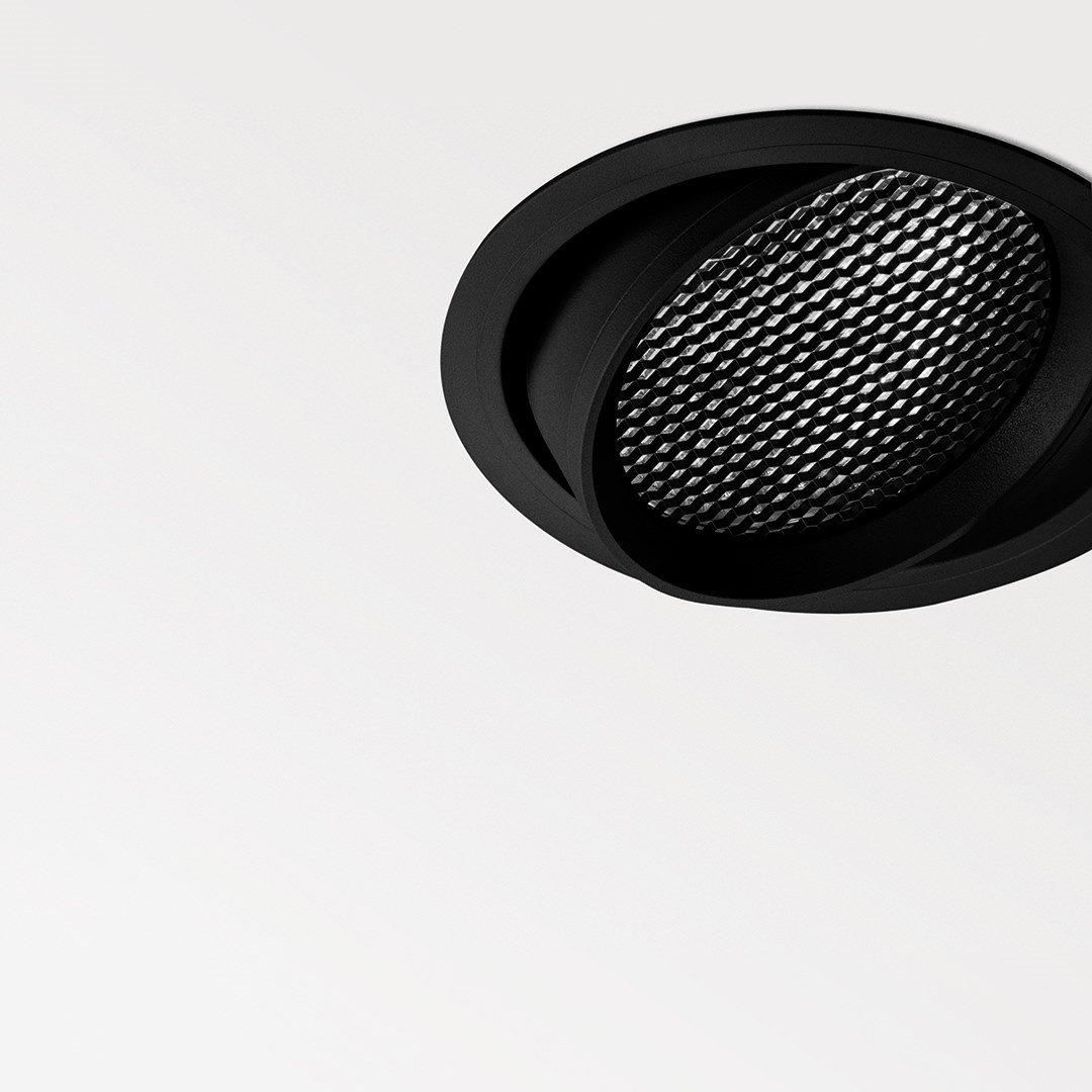 LED adjustable recessed aluminium spotlight | Wellit M by Arkoslight