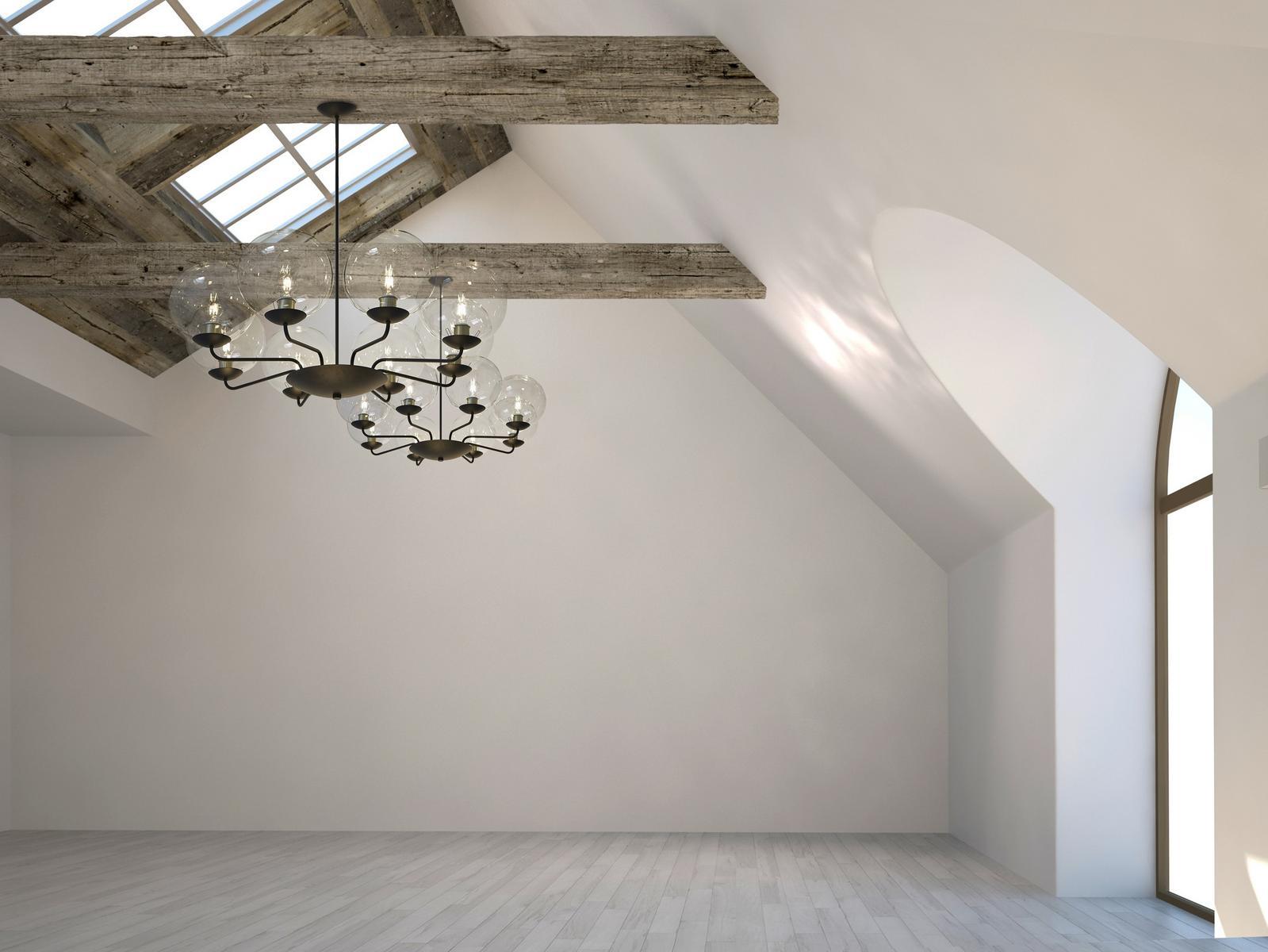 Indirect light metal pendant lamp | Innerbloom H8 by Ilfari