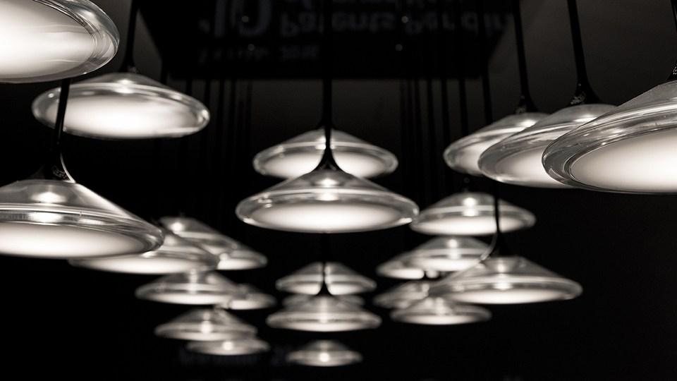 LED direct light methacrylate pendant lamp | Orsa 21, 35 by Artemide