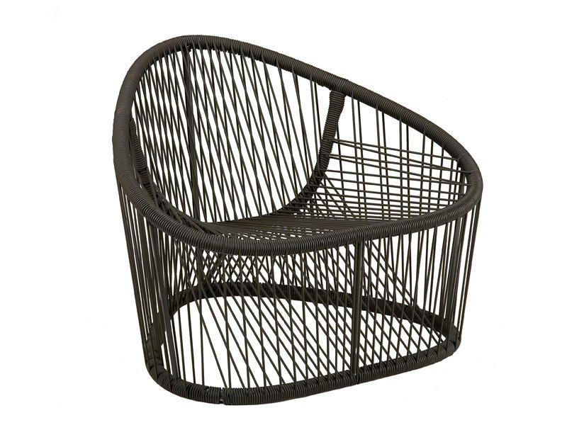 Stainless steel and PVC armchair | Club 1009 by Zanotta
