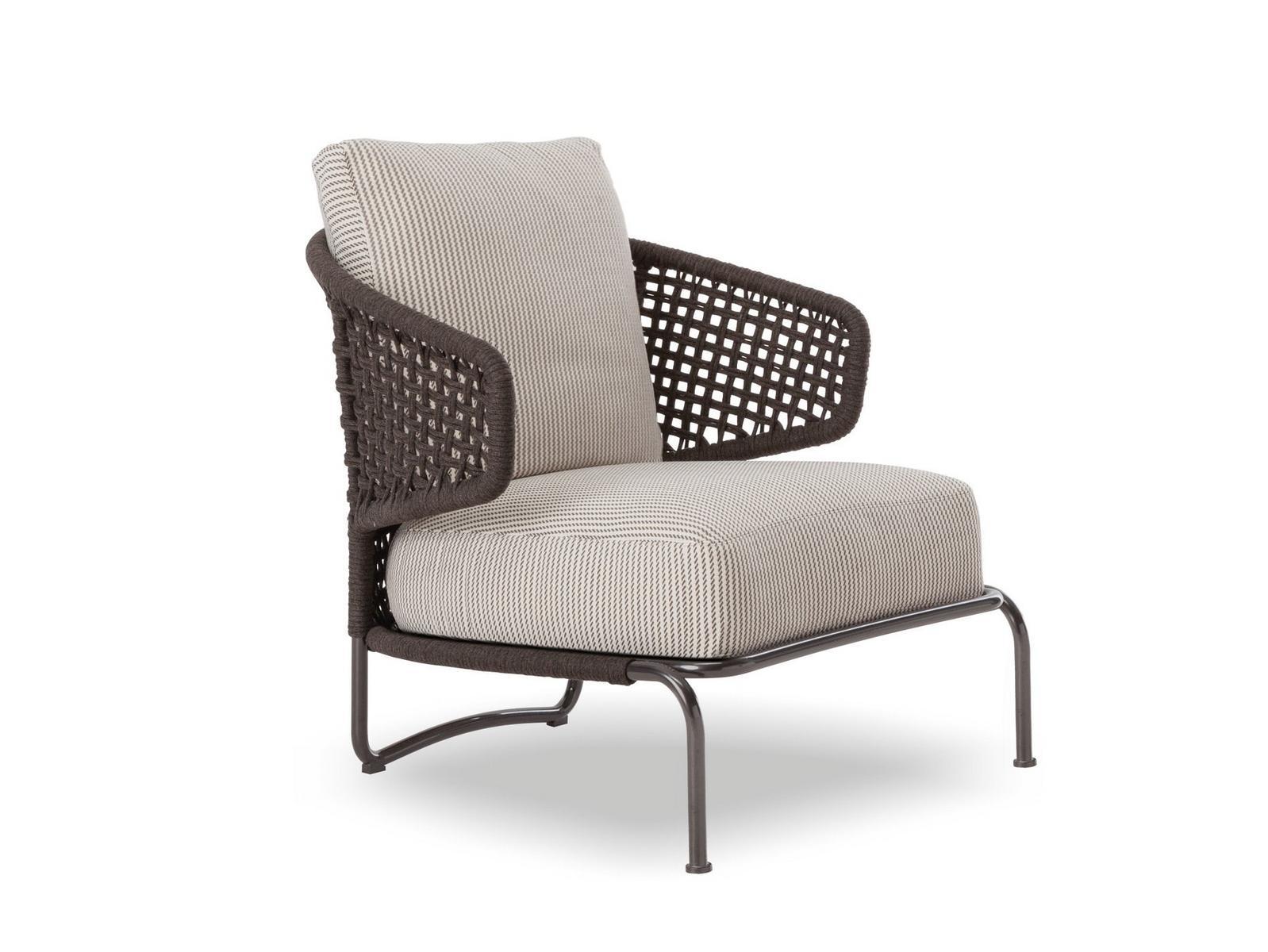 Outdoor armchair | Aston Cord Outdoor by Minotti