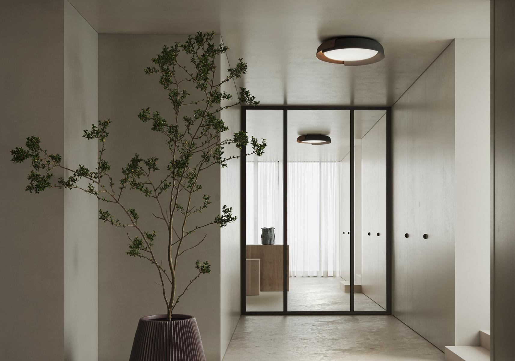 LED ceiling lamp with dimmer | Dala by Kundalini