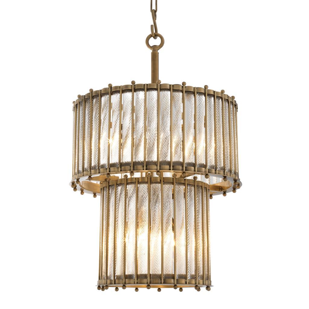 Glass pendant lamp | Tiziano by Eichholtz