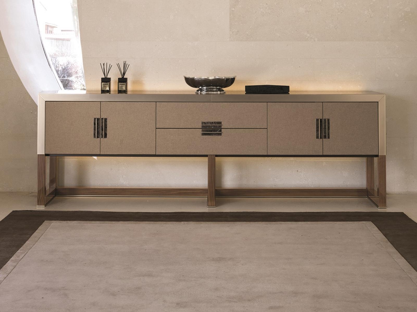 Wood sideboard with doors | Armand by Longhi