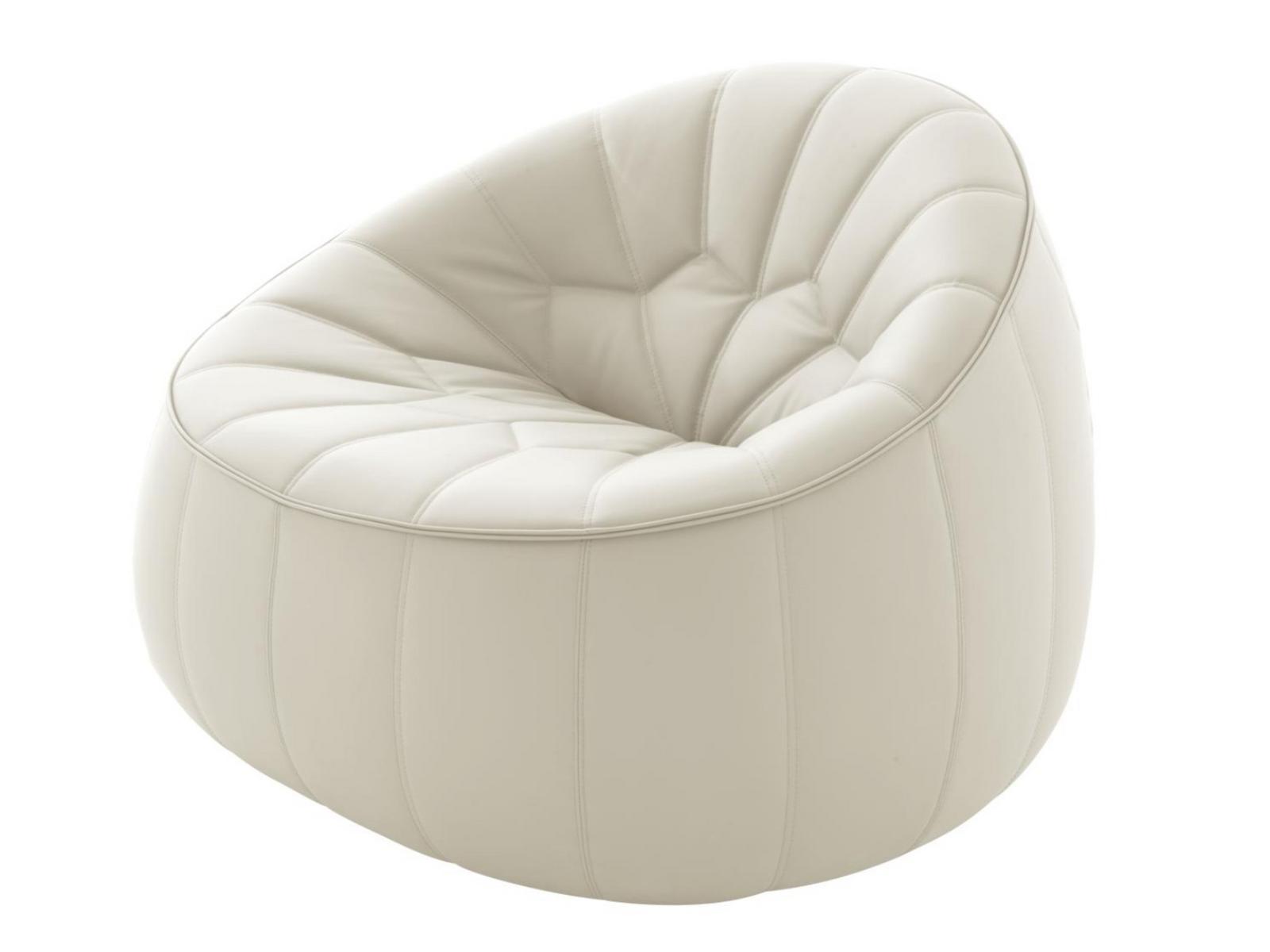 Fabric garden bean bag | Ottoman by Ligne Roset