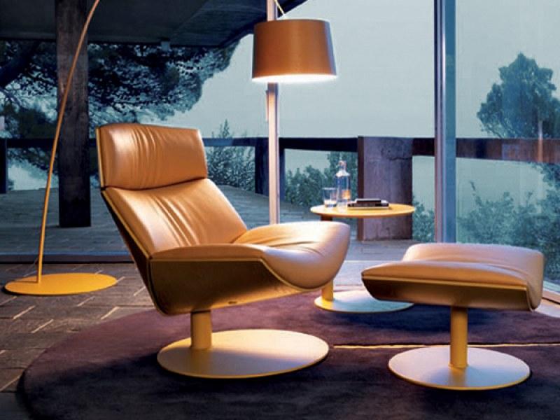Armchair with footstool | Kara by Desiree