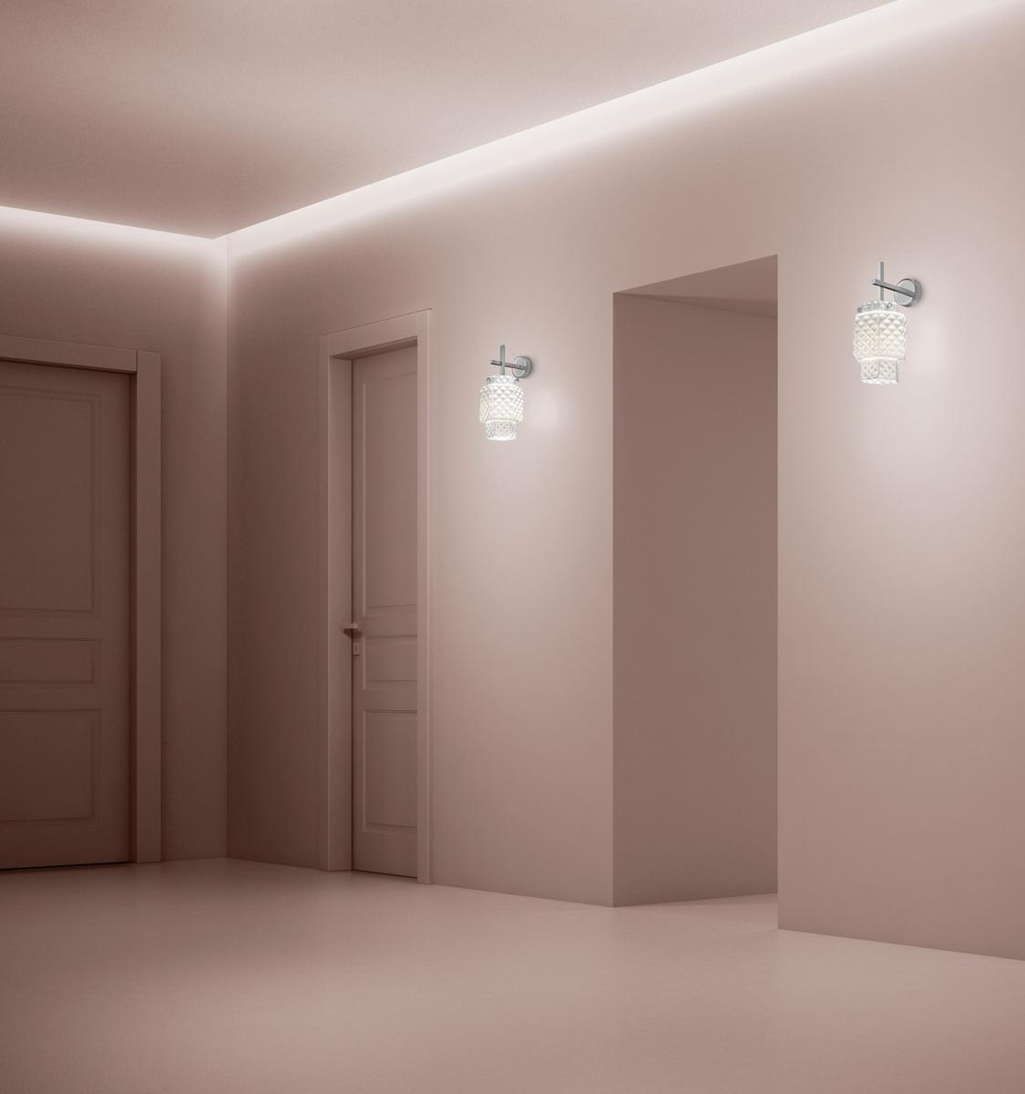 Glass wall light | Casa Blanca by Sylcom