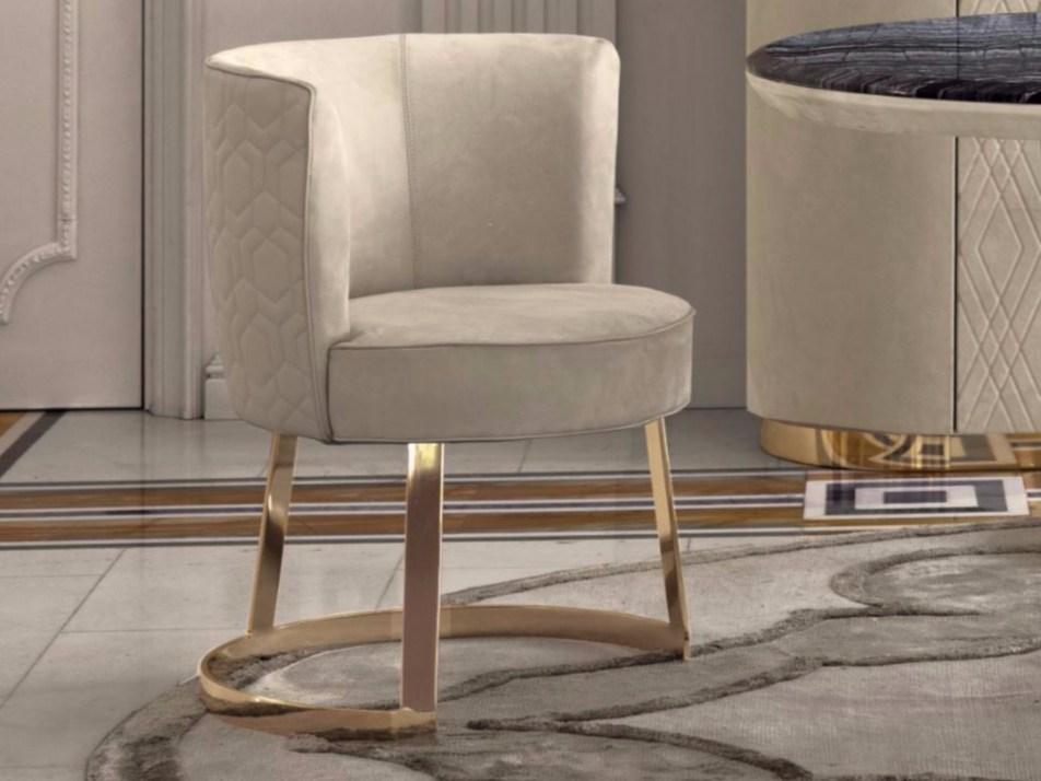 Leather easy chair | Cloé by Longhi