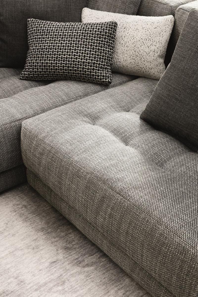Sectional fabric sofa | Doze by Flou