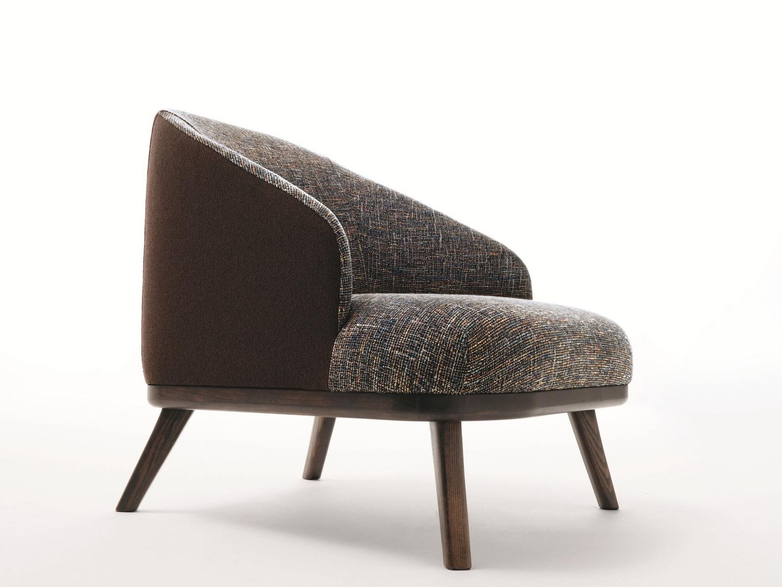Fabric armchair with armrests | St. Tropez by Ditre Italia